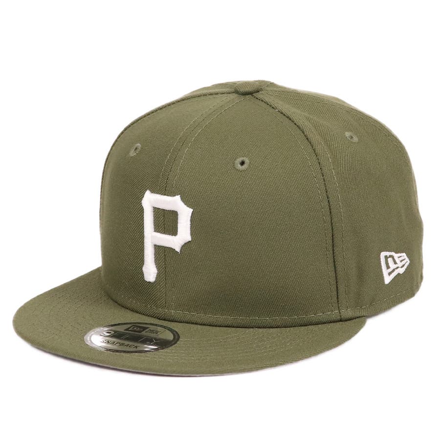 ニューエラ キャップ スナップバック 9FIFTY メンズ メジャーリーグ MLB NewEra 帽子 ベースボールキャップ 野球帽オリーブ