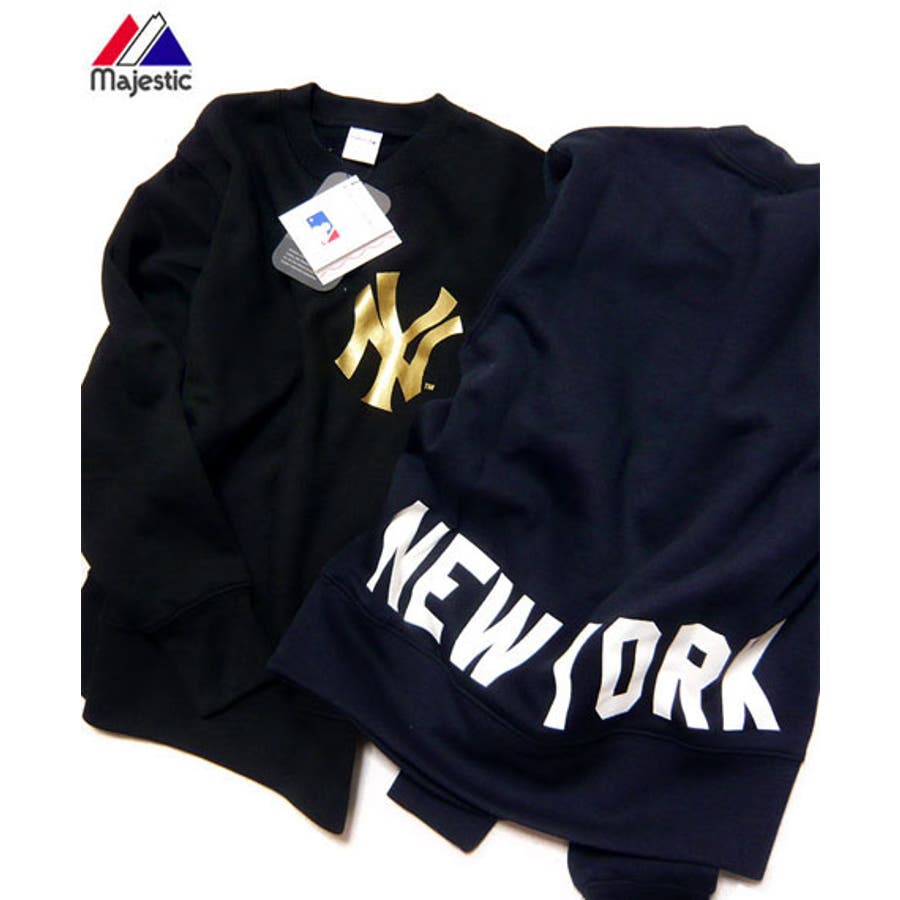 NEW YORK YANKEES ニューヨークヤンキース Majestic Japan マジェスティック ジャパン /ヤンキースロゴプリント