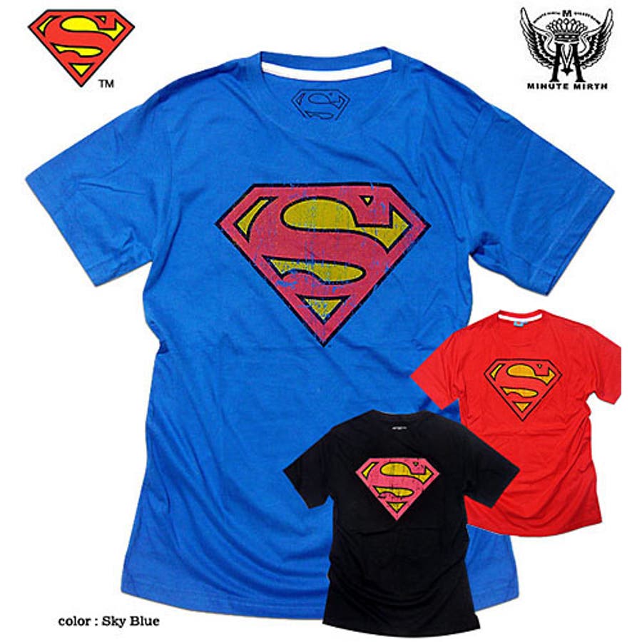 特殊プリント スーパーマン Tシャツ 品番 Eu Eversoul エバーソウル のメンズファッション通販 Shoplist ショップリスト