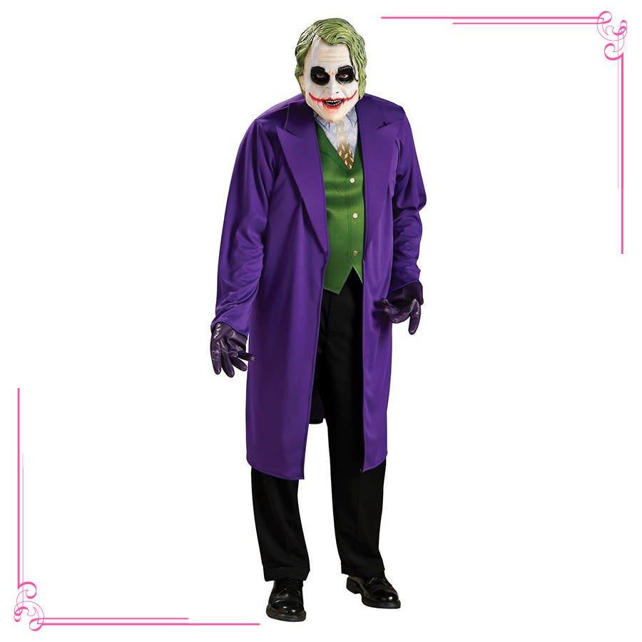Tika ティカ 2点set ジョーカーコスチュームセット シャツ付上着 マスク Cosplay ハロウィン 大人気映画batman Joker かっこいい メンズ 男 コスチューム コスプレ 目立つ インスタ映え パーティー イベント 品番 Mfnd Retica レティカ のレディース