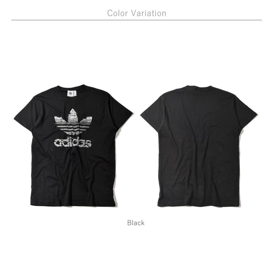 Adidas アディダス オリジナルストラクショントレフォイルロゴ半袖tシャツ メンズ Adidas アディダス ロゴ 半袖 Tシャツブラック ゆったり メンズ レディース Rock Ste ロクステ 品番 Rs Rock Ste ロクステ のメンズファッション通販 Shoplist ショップ
